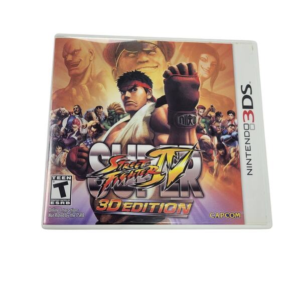 Super Street Fighter IV 3D Edition (Nintendo 3DS, 2011) Complete - Picture 1 of 5